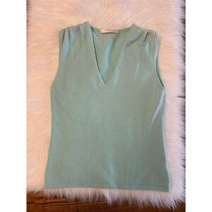 Naeem Khan 100% Cashmere Top size‎ medium